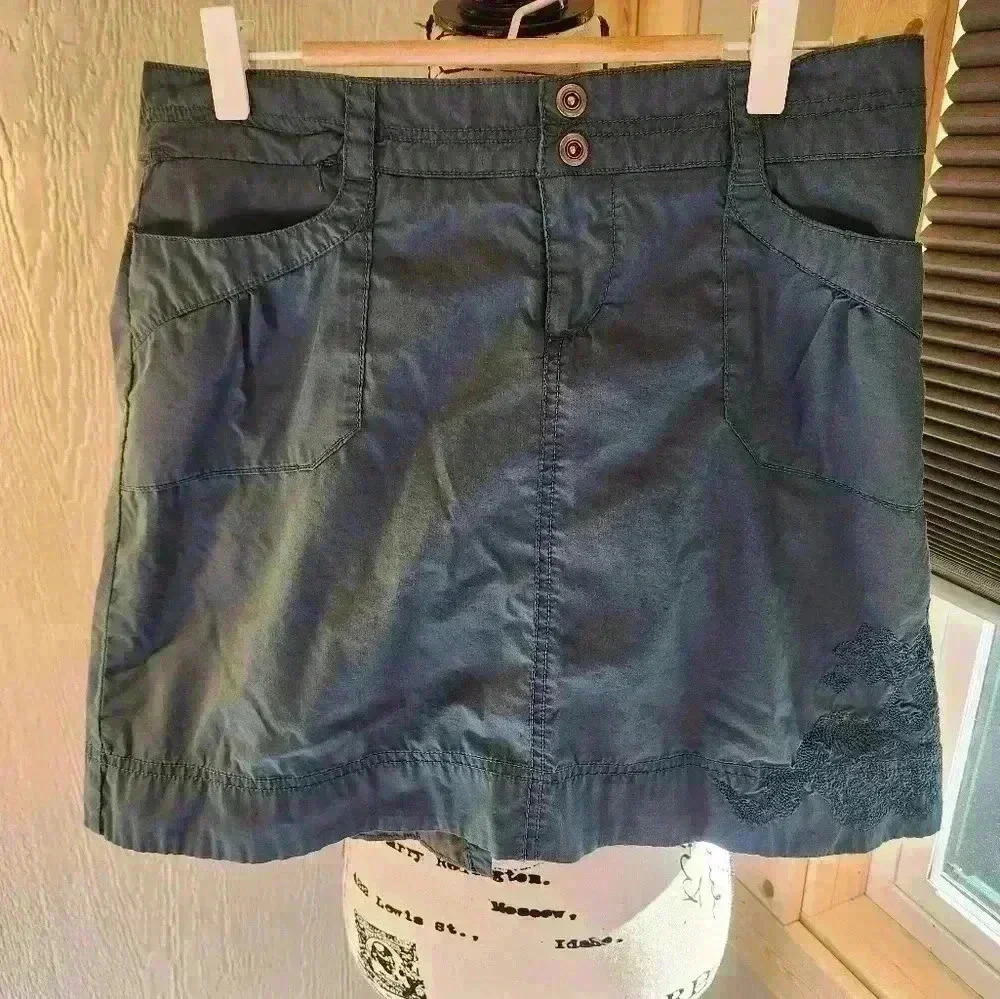REI embroidered skirt